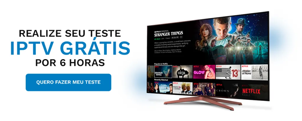 Pessoa configurando IPTV no smartphone, Configuração IPTV em Smart TV, Etapas para configurar seu IPTV